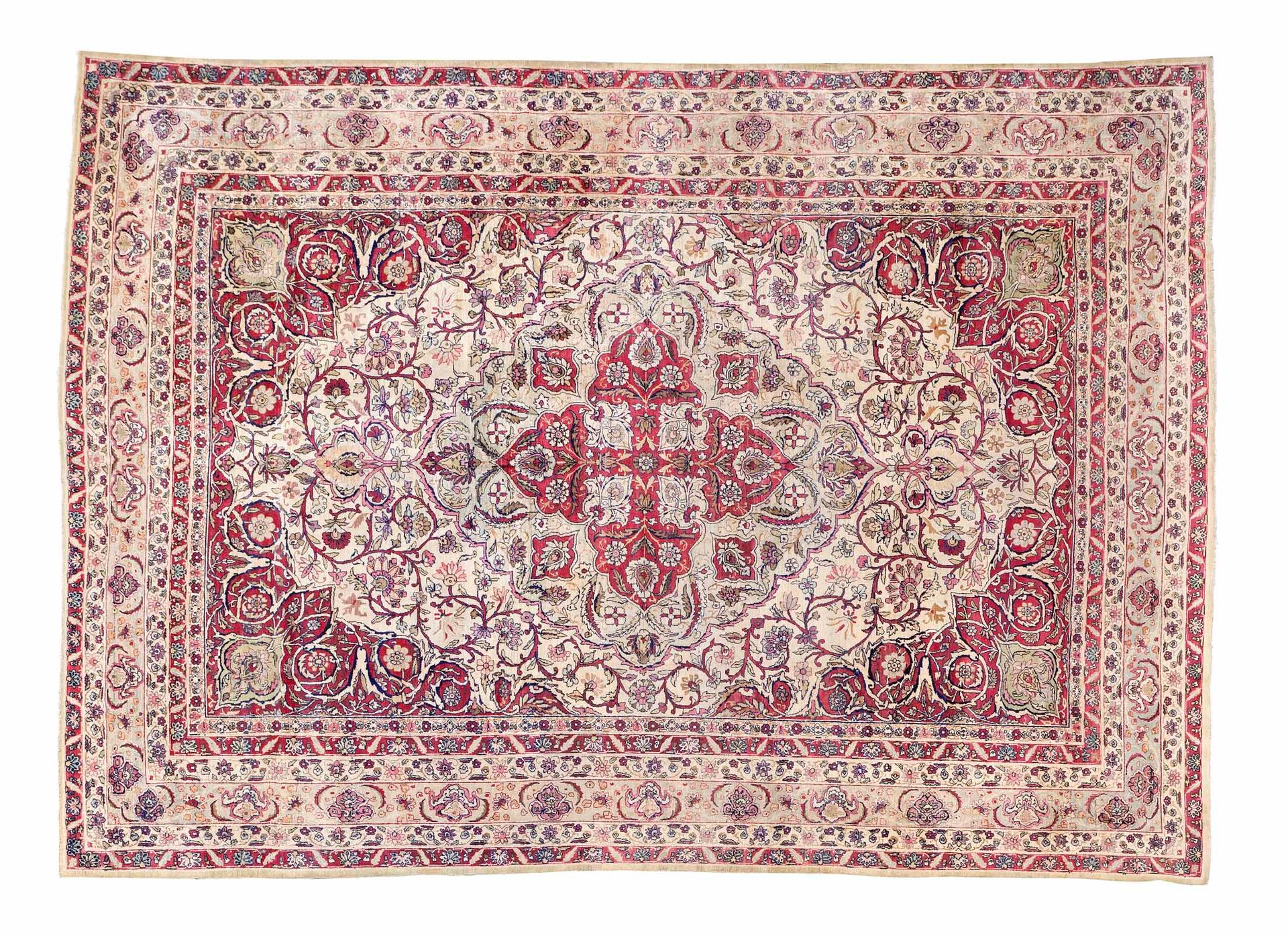 Null Beautiful carpet KIRMAN LAVER (Persia), end of the 19th century

Dimensions&hellip;