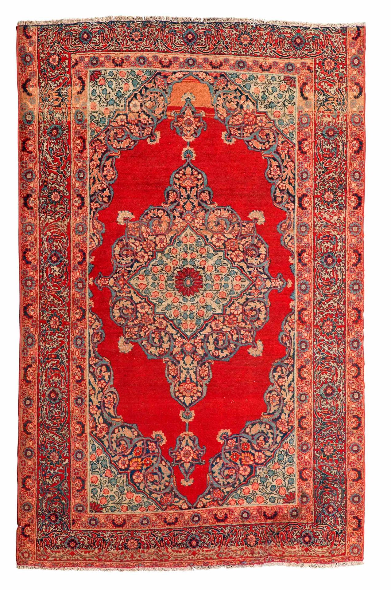 Null Tapis TABRIZ (Perse), 1er tiers du 20e siècle

Dimensions : 160 x 117cm.

C&hellip;