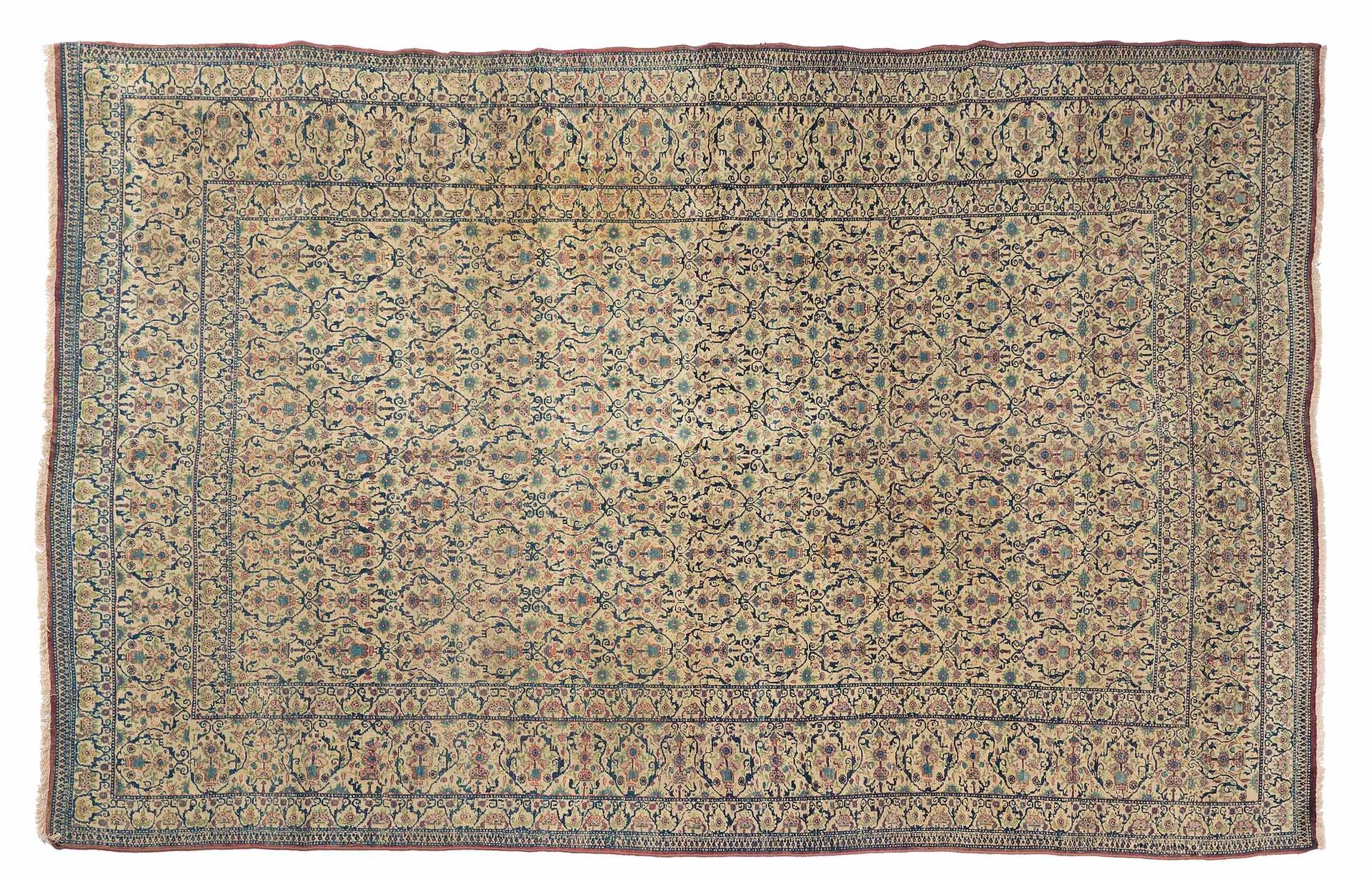 Tapis TÉHÉRAN (Perse), fin du 19e siècle 
Dimensions : 309 x 207cm. 
Caractérist&hellip;