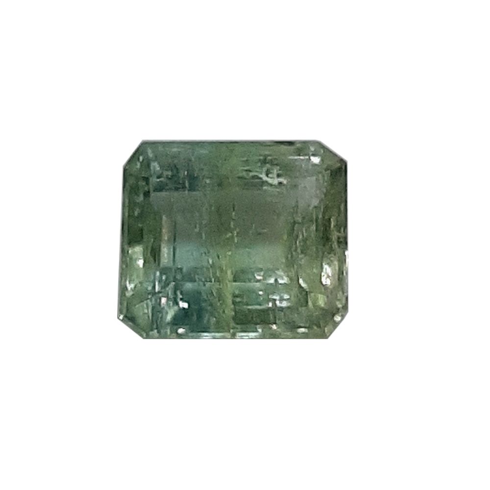 Null 绿翠玉 - 来自巴西 - 绿色 - 长方形切割 - 重量 1.83 cts - 尺寸 : 7.82x6.84x4.16 mm