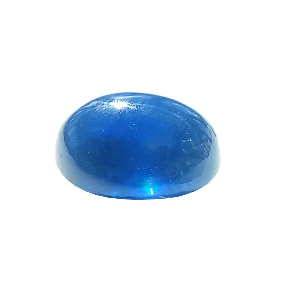 Null SAPHIR - From Sri Lanka - Blue color - Transparent - Oval cabochon - Weight&hellip;