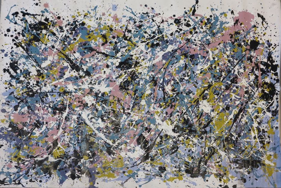 Charly Rocks (Né en 1983) LAKE GETAWAY, 2022
Acrylique sur toile de lin
Œuvre un&hellip;