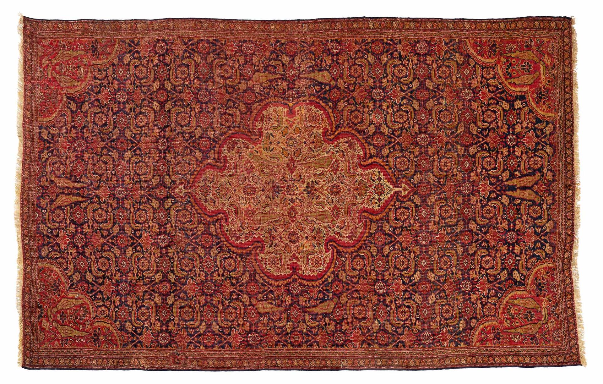 Null Antique tapis HÉRAT (Perse), milieu du 19e siècle
Dimensions : 155 x 97cm.
&hellip;