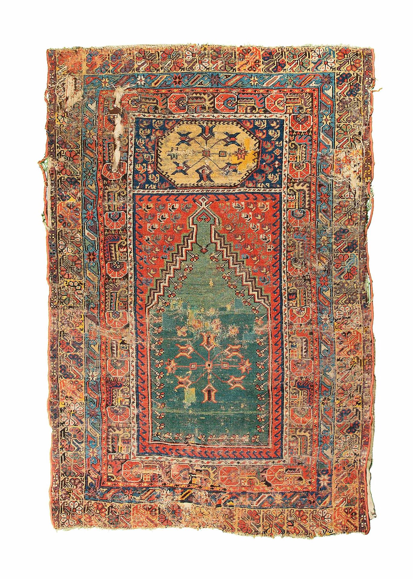 Null Très ancien tapis MUDJUR (Asie Mineure), milieu du 18e siècle
Dimensions : &hellip;
