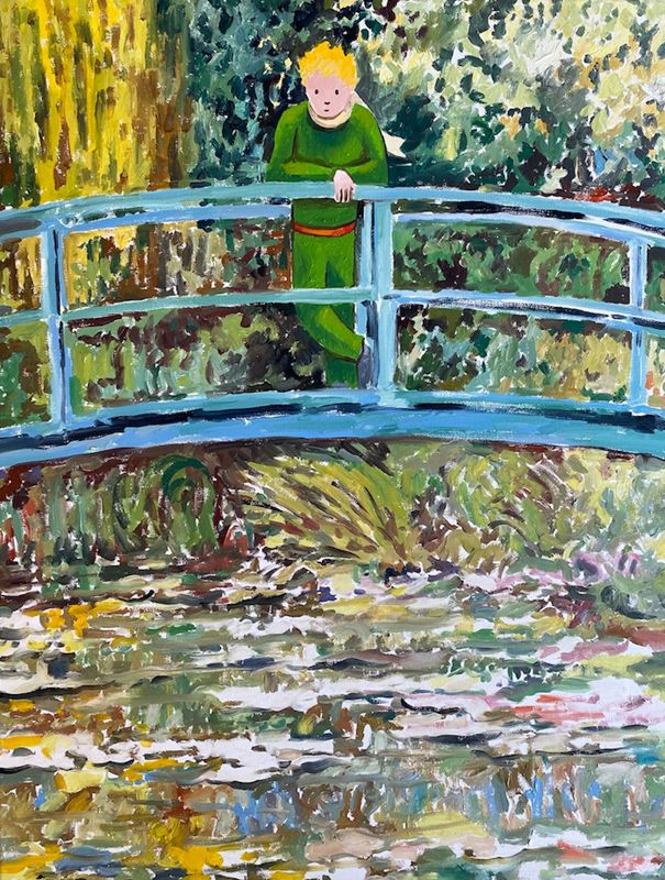 SOKAR (né en 1988) le Petit Prince revisite Claude Monet, 2023
Œuvre Lithographi&hellip;