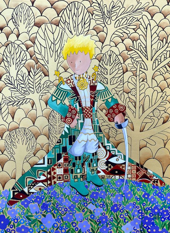 SOKAR (né en 1988) le Petit Prince revisite Gustav Klimt, 2023
Œuvre Lithographi&hellip;