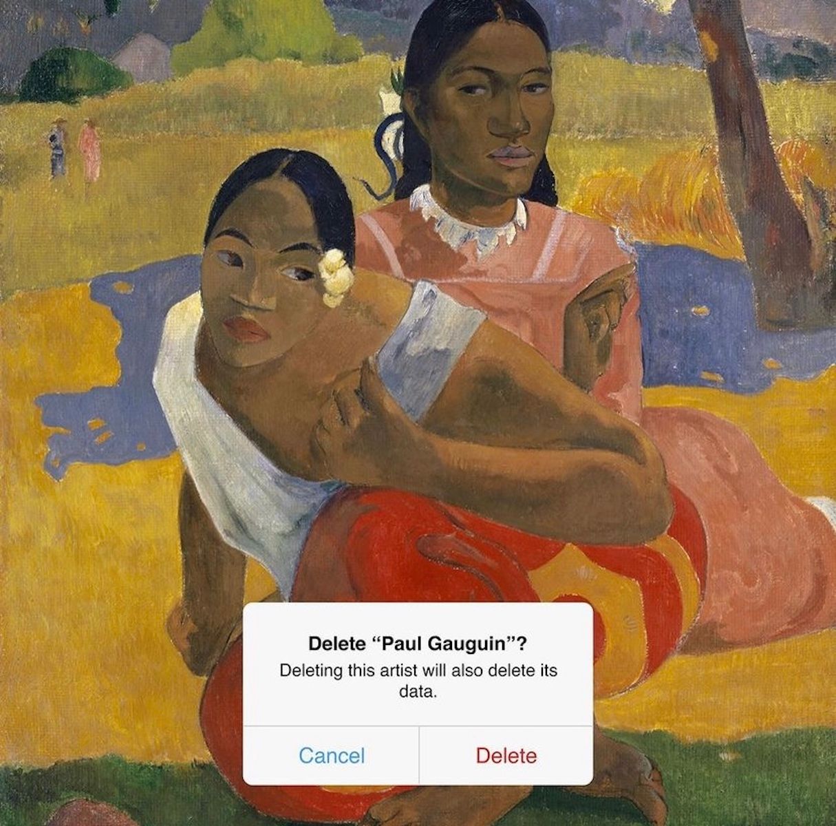 TRAIT D'UNION - BORRAR #1, Paul Gauguin, 2022
Impresión sobre vidrio acrílico mo&hellip;
