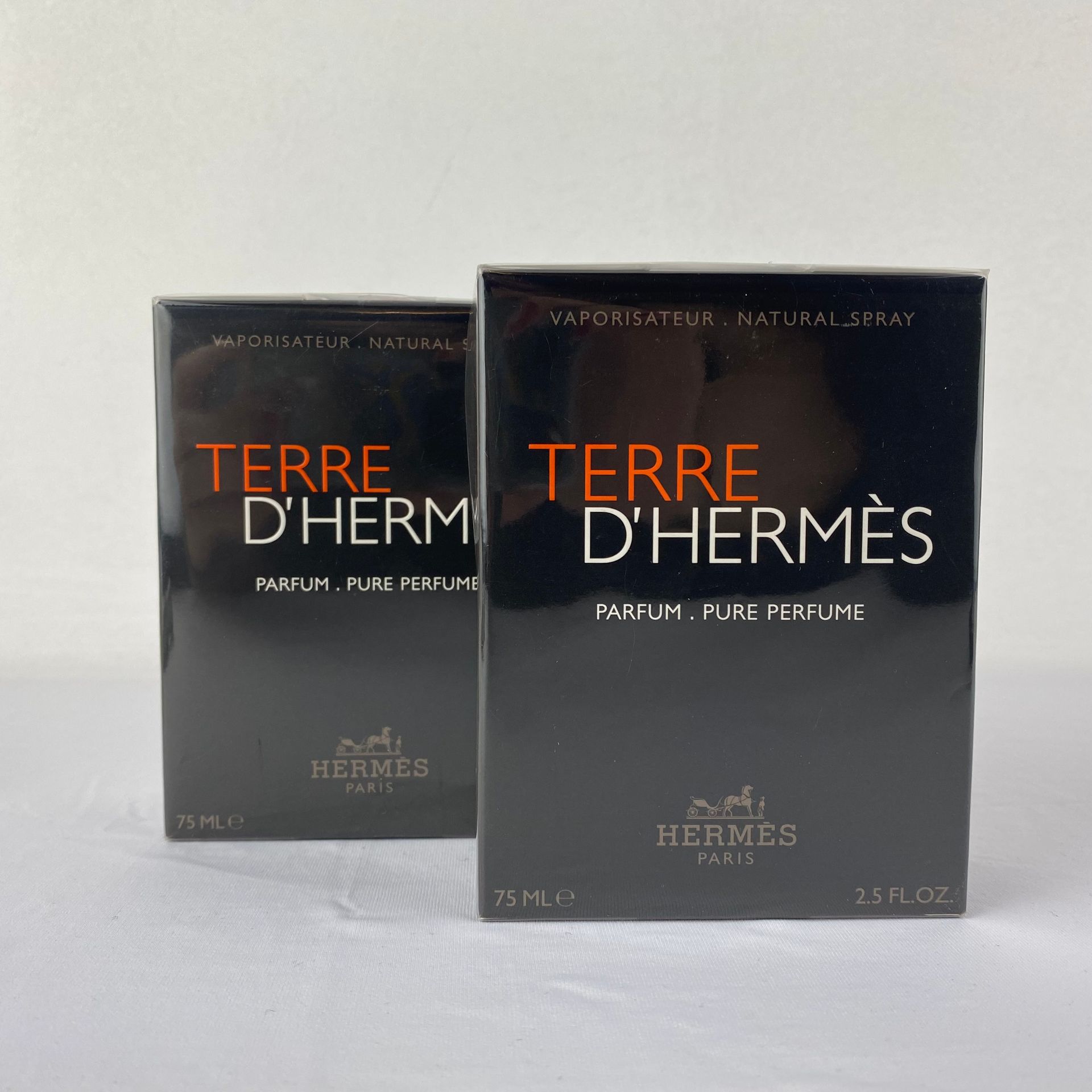 HERMES Set de 2 perfumes Terre d'Hermès 75ml