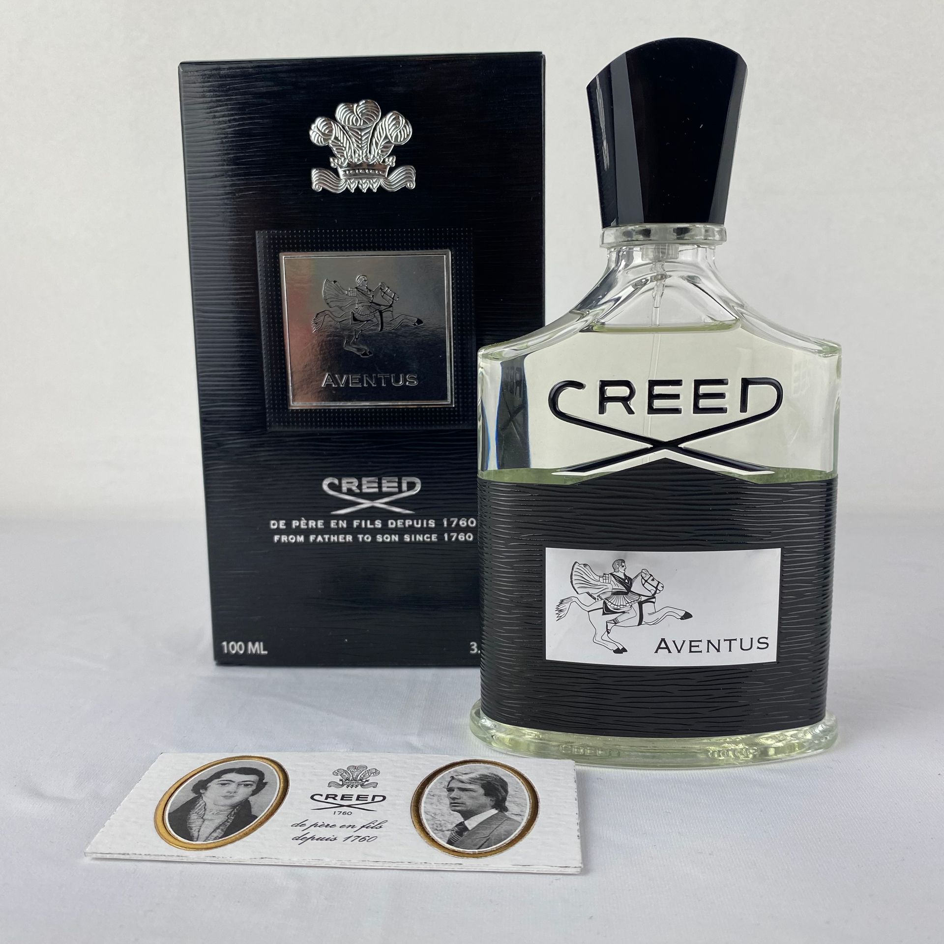 CREED AVENTUS Lot de 2 Eaux de parfum Creed Aventus 100ml.
