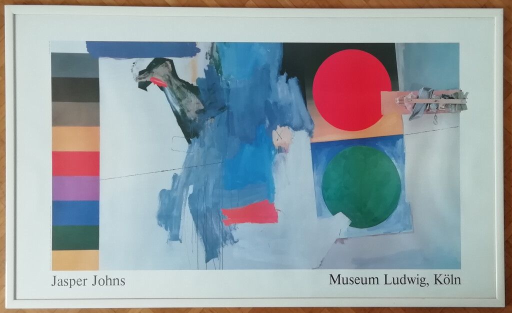 Null 贾斯帕-约翰斯（1930）。1987年的原始海报，为科隆路德维希博物馆的展览而作。137 x 78厘米。贾斯帕-约翰斯是美国画家、制图师和版画家。他是&hellip;