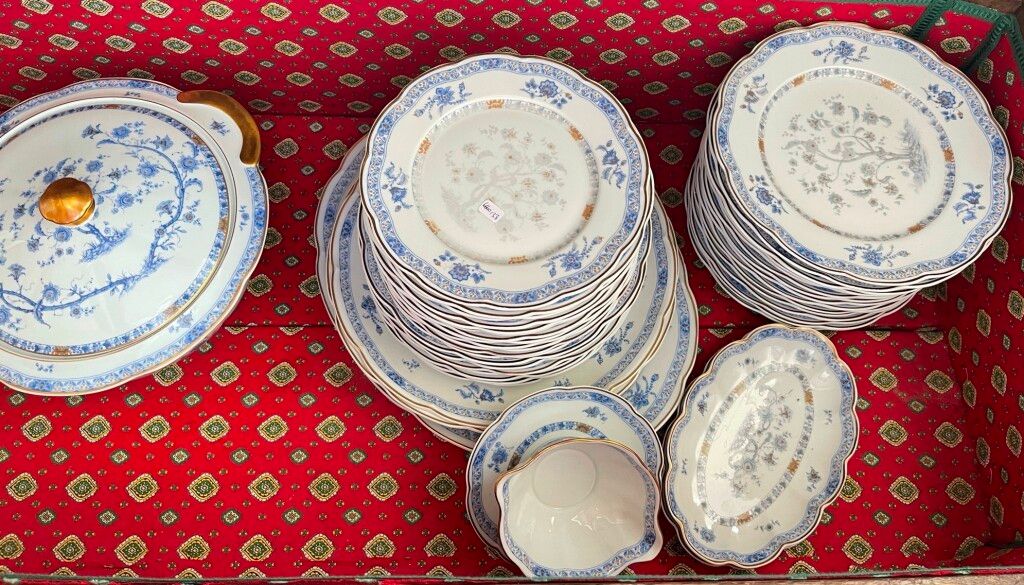 Null Haviland Limoges. Vajilla de porcelana.