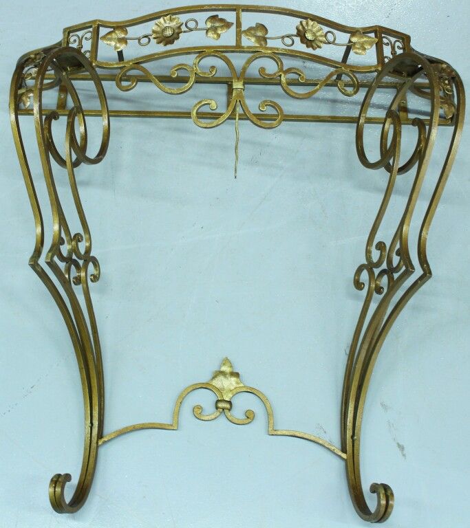 Null Wrought iron console.