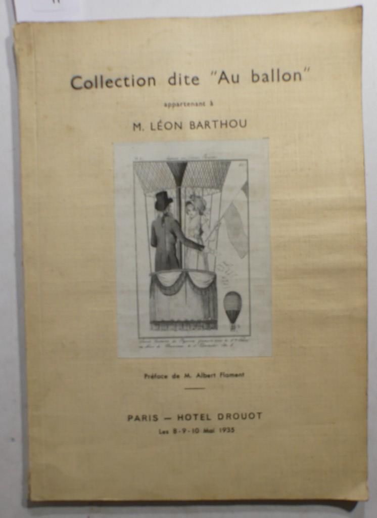 Null [BARTHOU] - ROUSSEAU ET LÉVY. Léon Barthou collection dite « Au ballon ». P&hellip;