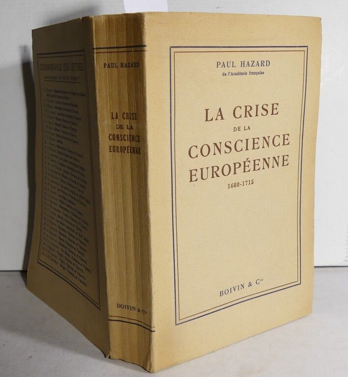 Null HAZARD (Paul). La crise de la conscience européenne. Paris, Boivin, 1935 ; &hellip;