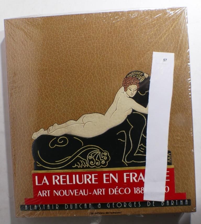 Null DUNCAN ET BARTHA (Alastair et Georges). La reliure en France. Art-Nouveau -&hellip;