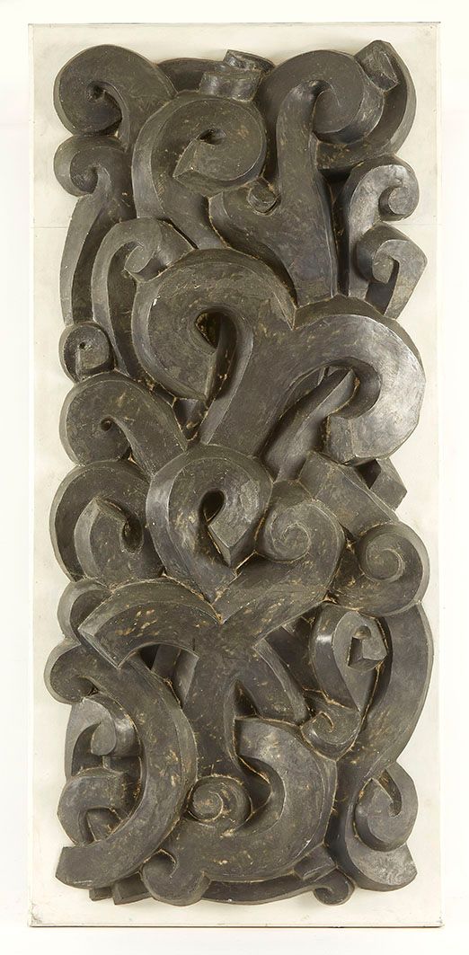 Null MARGAT (XX) Composizione Rilievo in vetroresina con patina di bronzo. Firma&hellip;