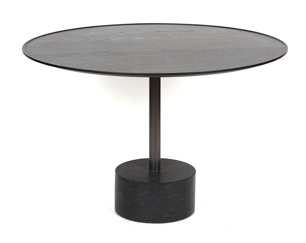 Null Piero LISSONI pour Cassina Table modèle 194 9, base en marbre noir Marquina&hellip;