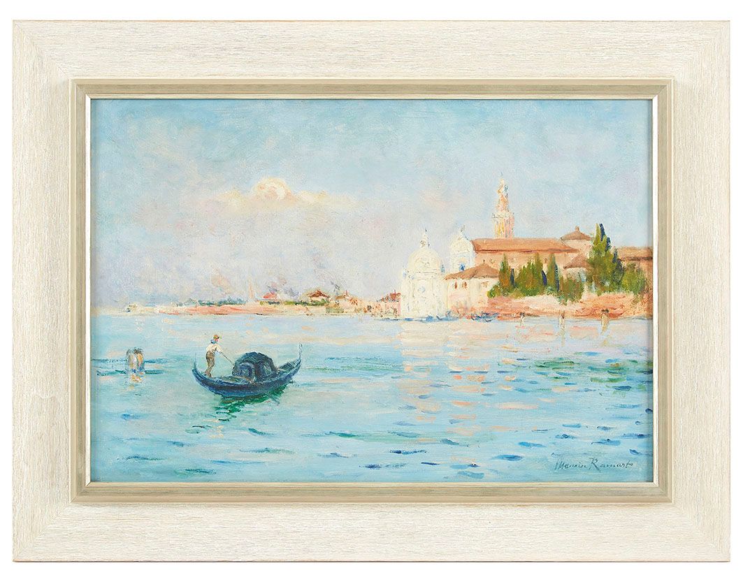 Null Maurice RAMART (born in 1864) Venice Oil on canvas signed lower right 38 x &hellip;