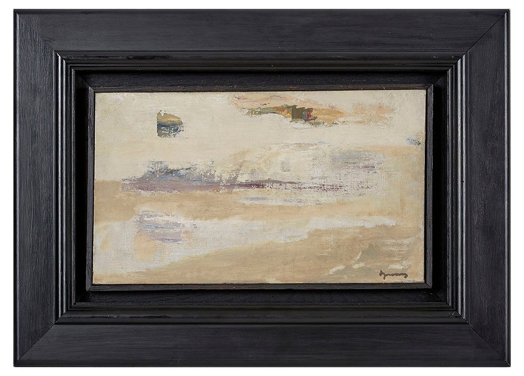 Null Arpad SZENES (1897-1985) Salt morning (1964) Oil on canvas signed lower rig&hellip;