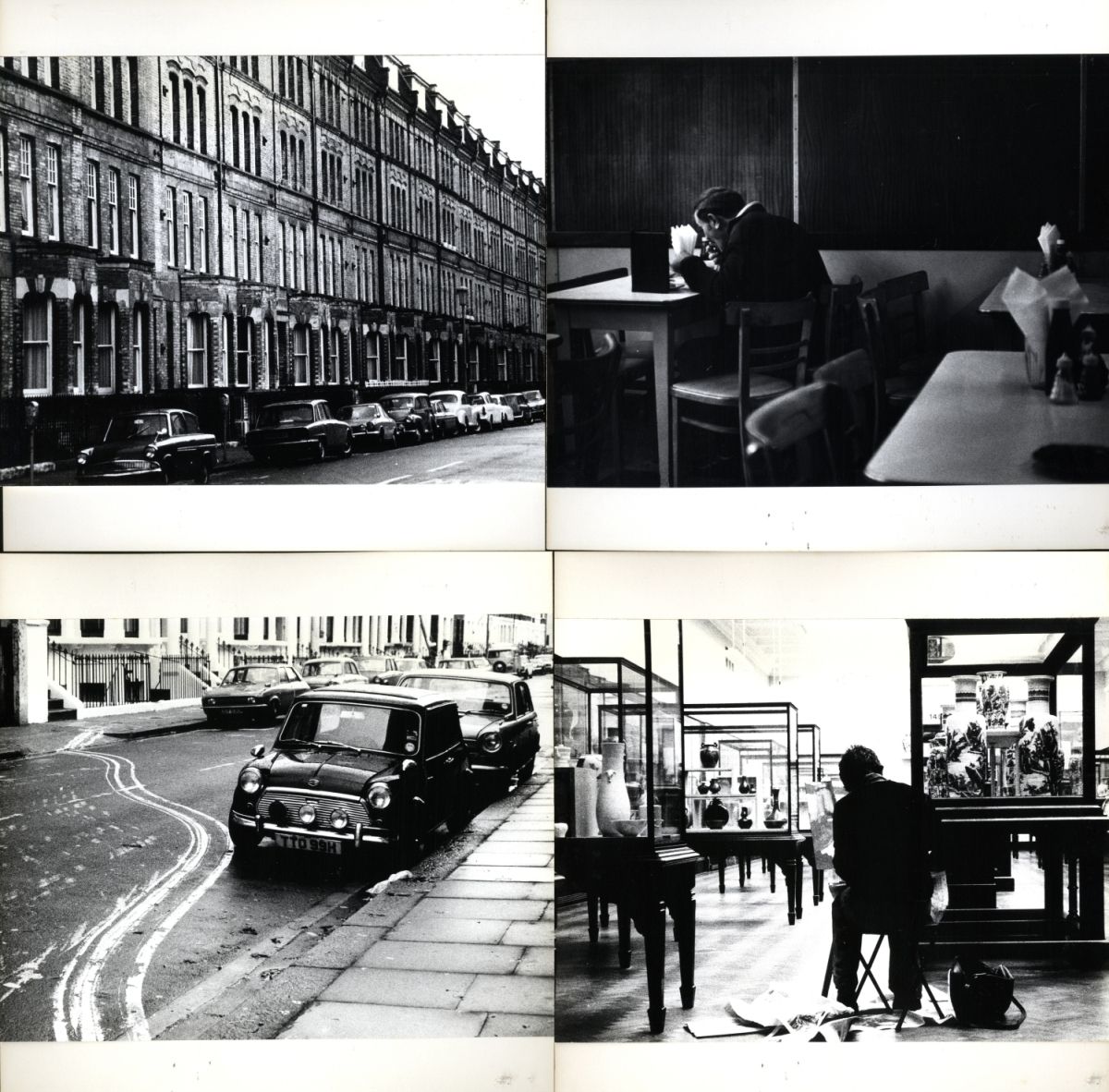 Fiebig, Eberhard 1930 Bad Harzburg 摄影相册，"伦敦"，约1960年 50张黑白照片，约23 x 29.5厘米，相册30 x &hellip;