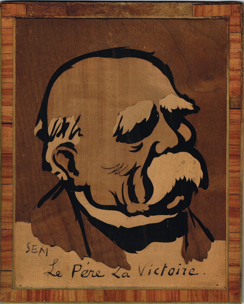 Null 42 - [Georges CLEMENCEAU]. Famous illustrated portrait by SEM (Georges Gour&hellip;