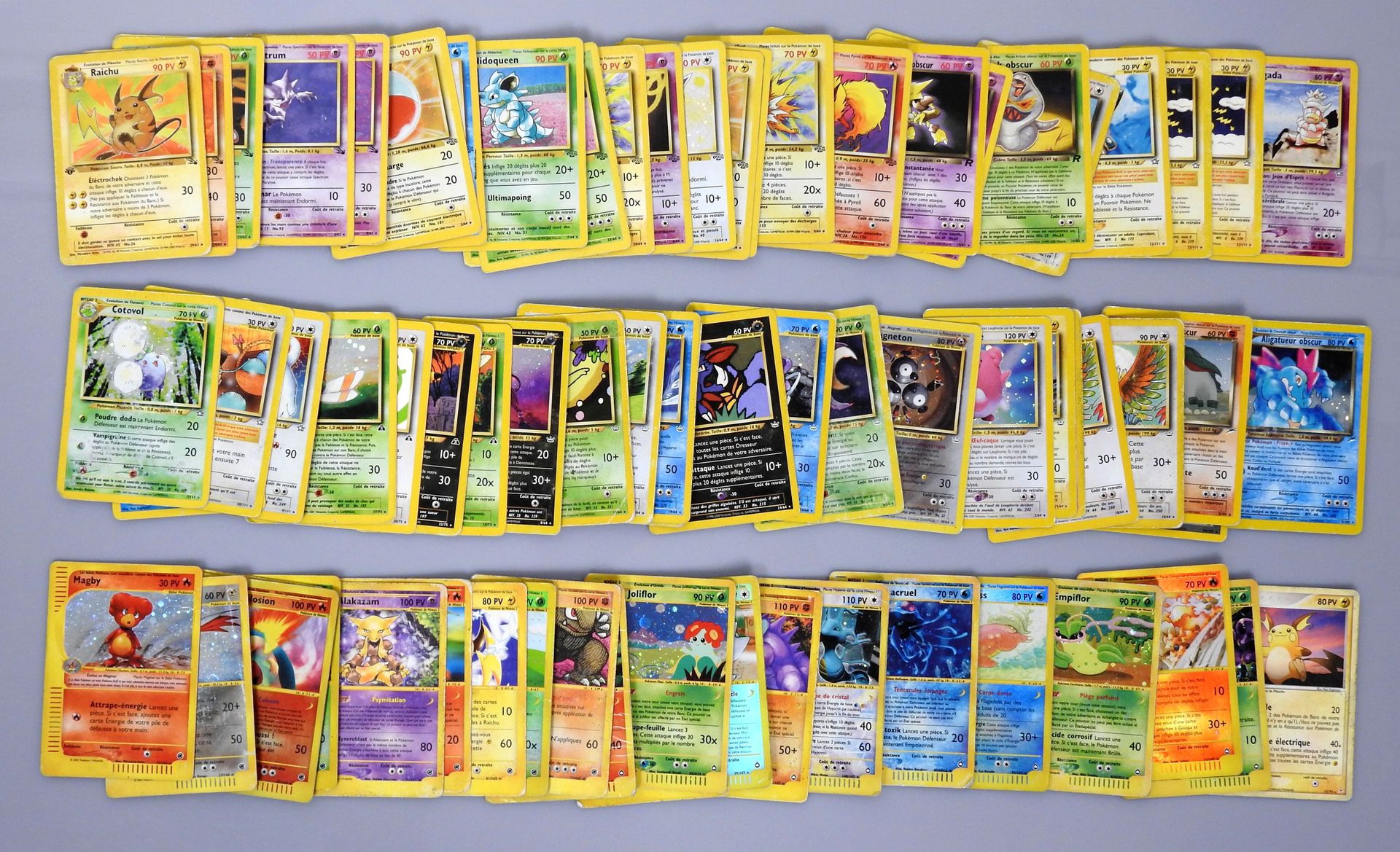 Null BLOCK WIZARDS

Huge lot of 79 rare cards including 43 holos, some Editions &hellip;