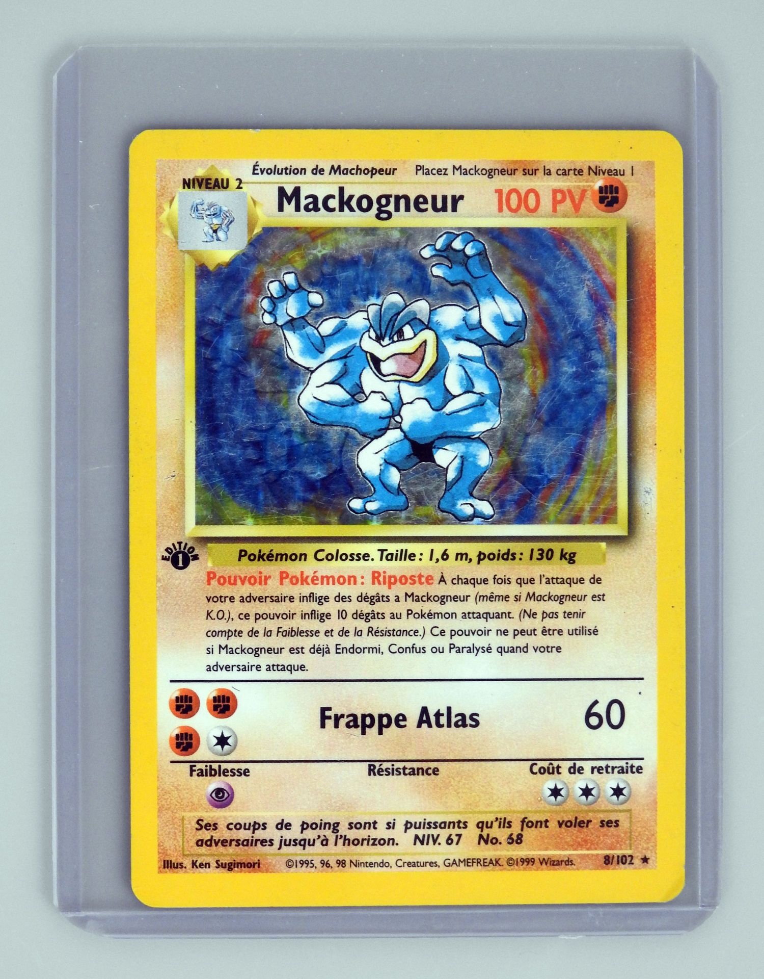 Null MACKOGNEUR Ed 1

Blocco di maghi set di base 8/102

Scheda Pokémon in buone&hellip;