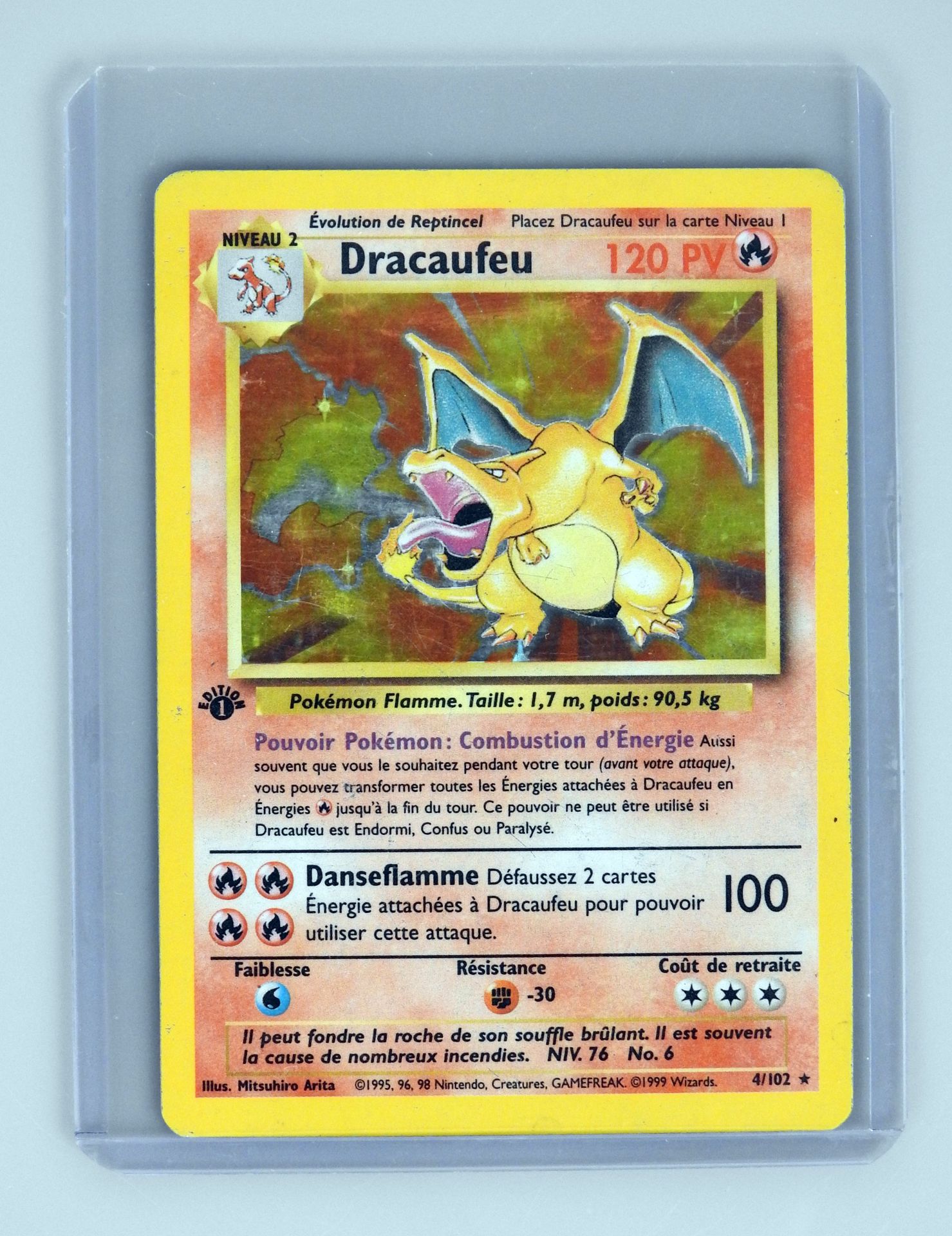 Null DRACAUFEU Ed 1

Wizards Block Basic Set 4/102

Pokémon-Karte in sehr gutem &hellip;