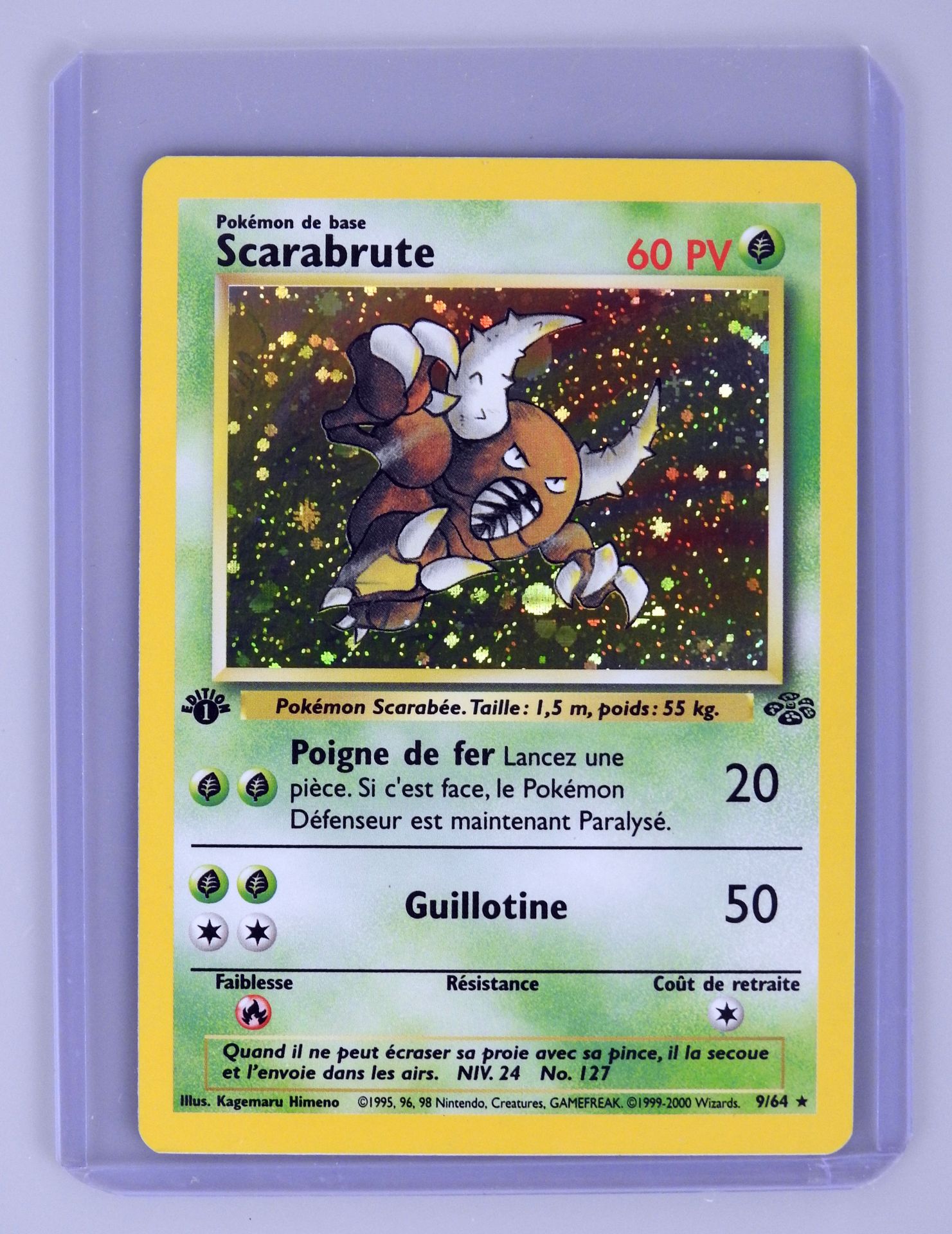 Null SCARABRUTE 

Assistenten Dschungelblock 9/64

Pokémon-Karte in hervorragend&hellip;