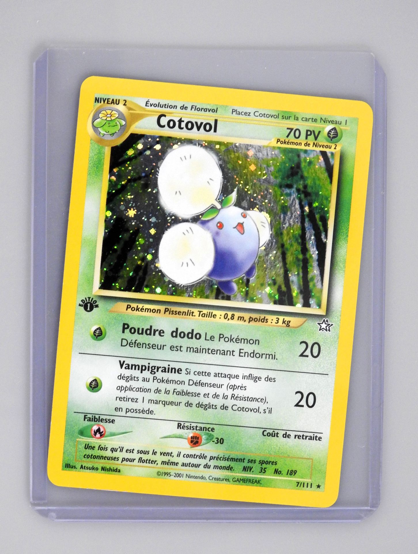 Null COTOVOL Ed 1

Wizards Neo Genesis 7/111 Block

Pokémon-Karte in hervorragen&hellip;