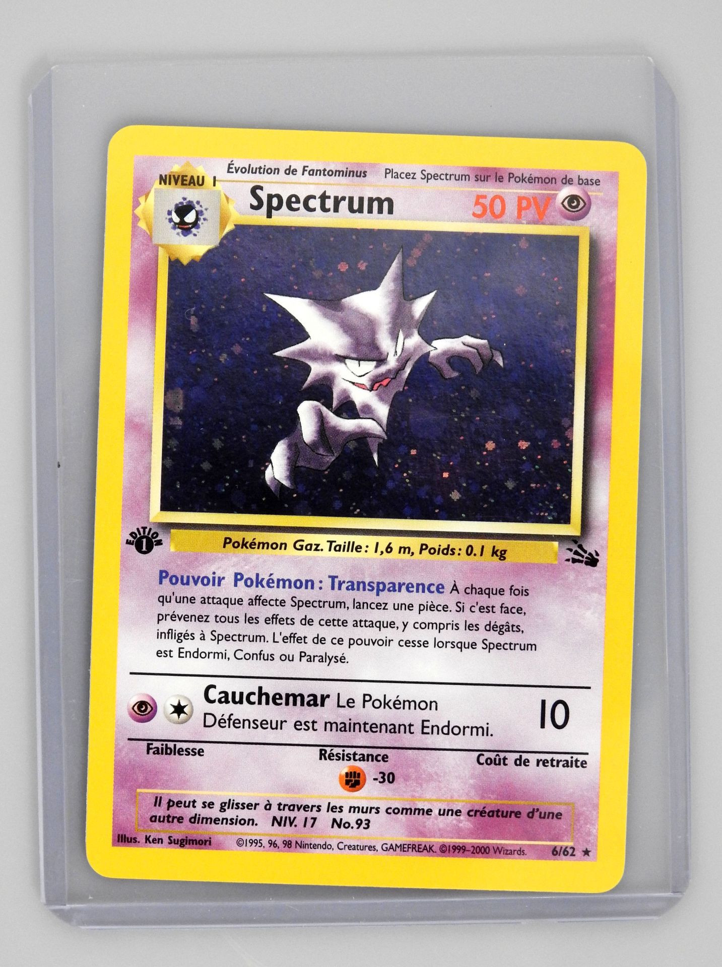 Null SPECTRUM Ed 1

Bloque de fósiles de los magos 6/62

Tarjeta Pokemon en exce&hellip;