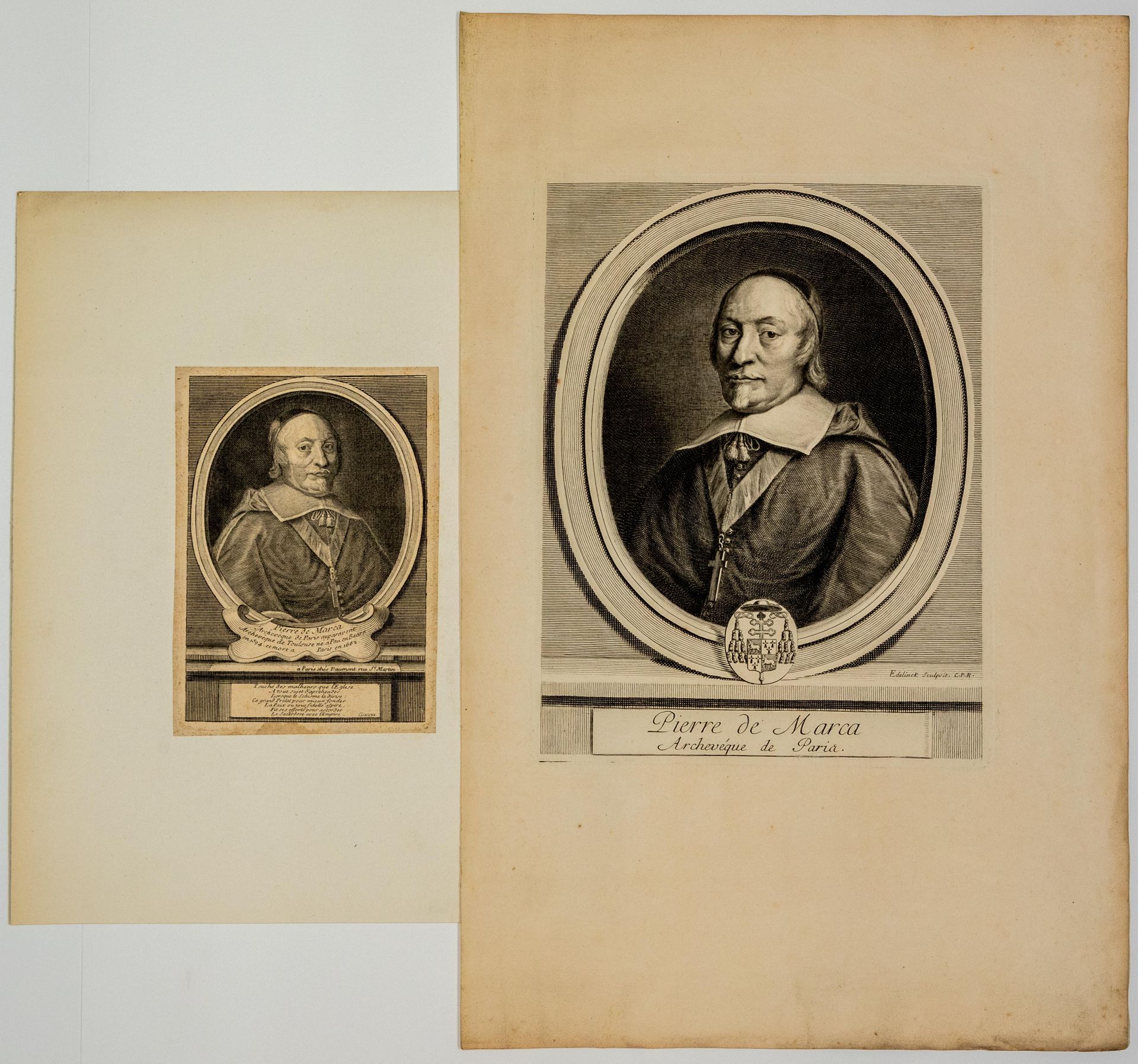 Null 皮埃尔-德-马尔卡，1652年担任图卢兹大主教，1662年担任巴黎大主教，贝阿恩的历史学家（甘（64）1594-1662）。2幅版画：1幅由Gérar&hellip;
