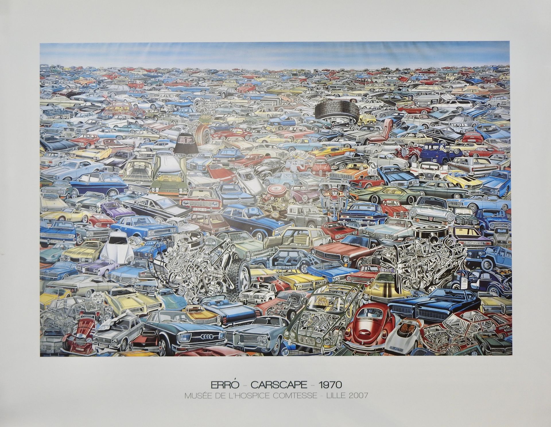 Null Gudmundur ERRO (né en 1932)

Carscape, 1970

Affiche offset éditée à 400 ex&hellip;