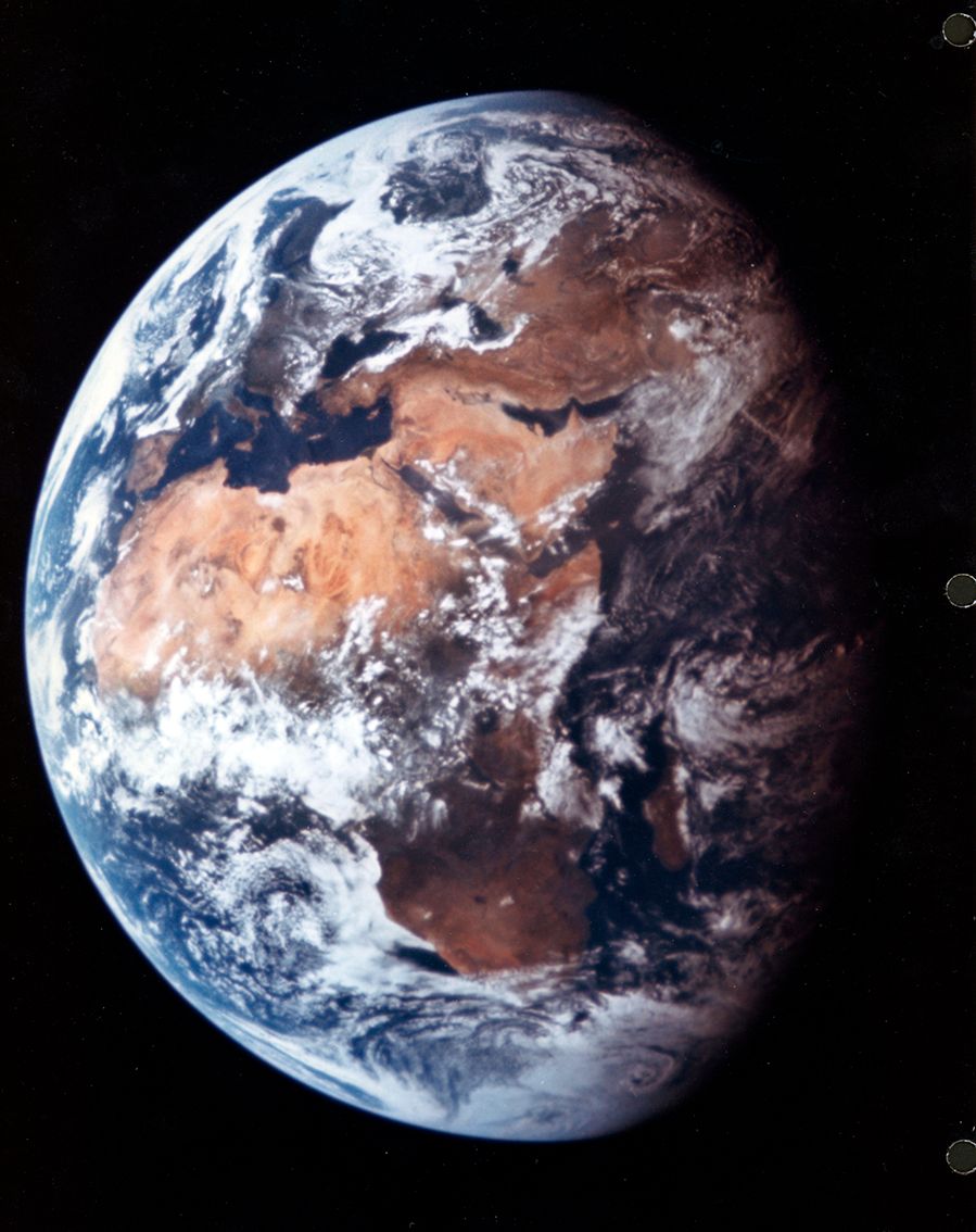 NASA NASA. Mission Apollo 11. Magnifique vue du globe terrestre saisie alors que&hellip;
