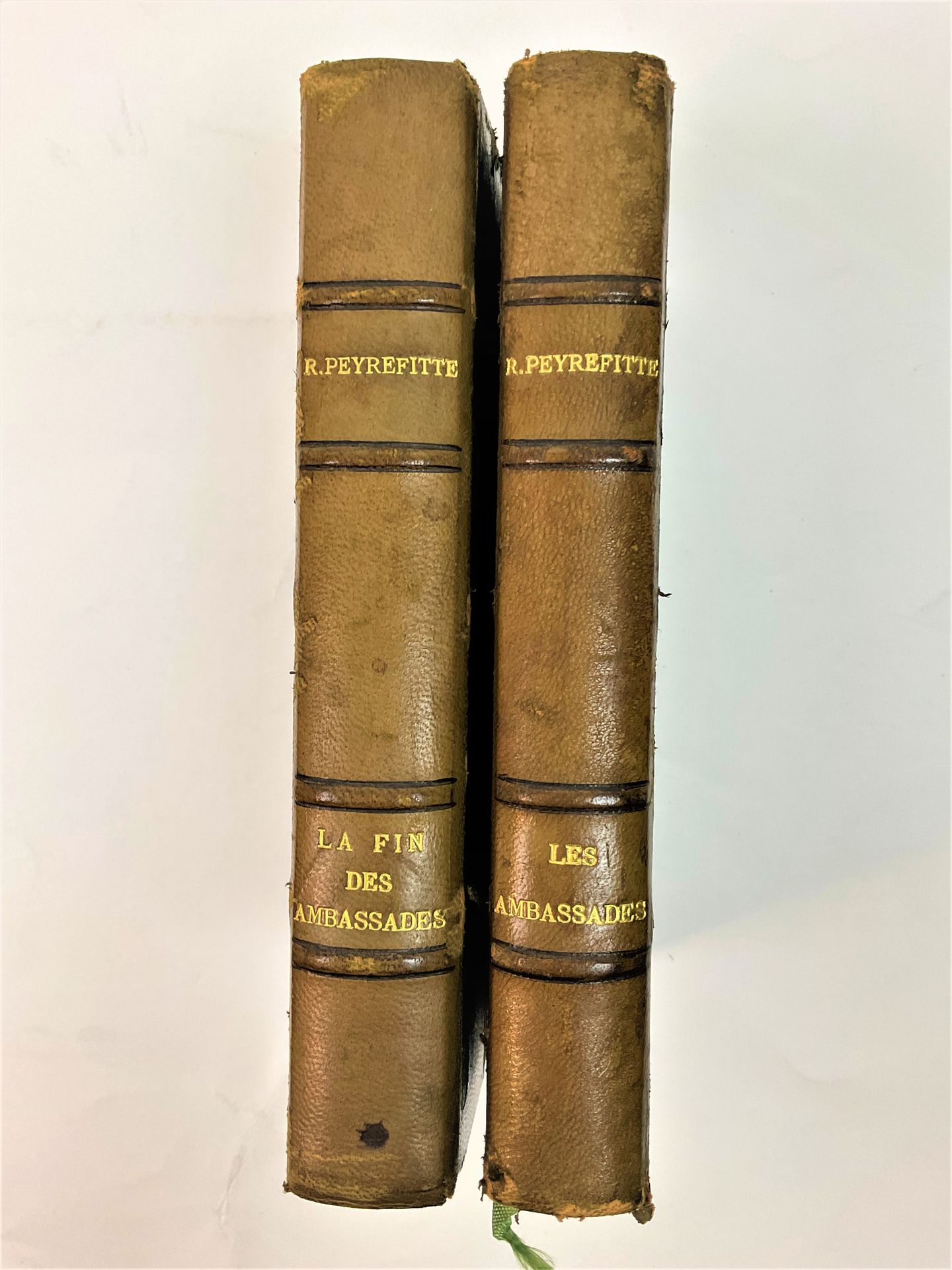Null Roger PEYREFITTE (1907-2000), writer and diplomat: Suite of 2 volumes: "Les&hellip;