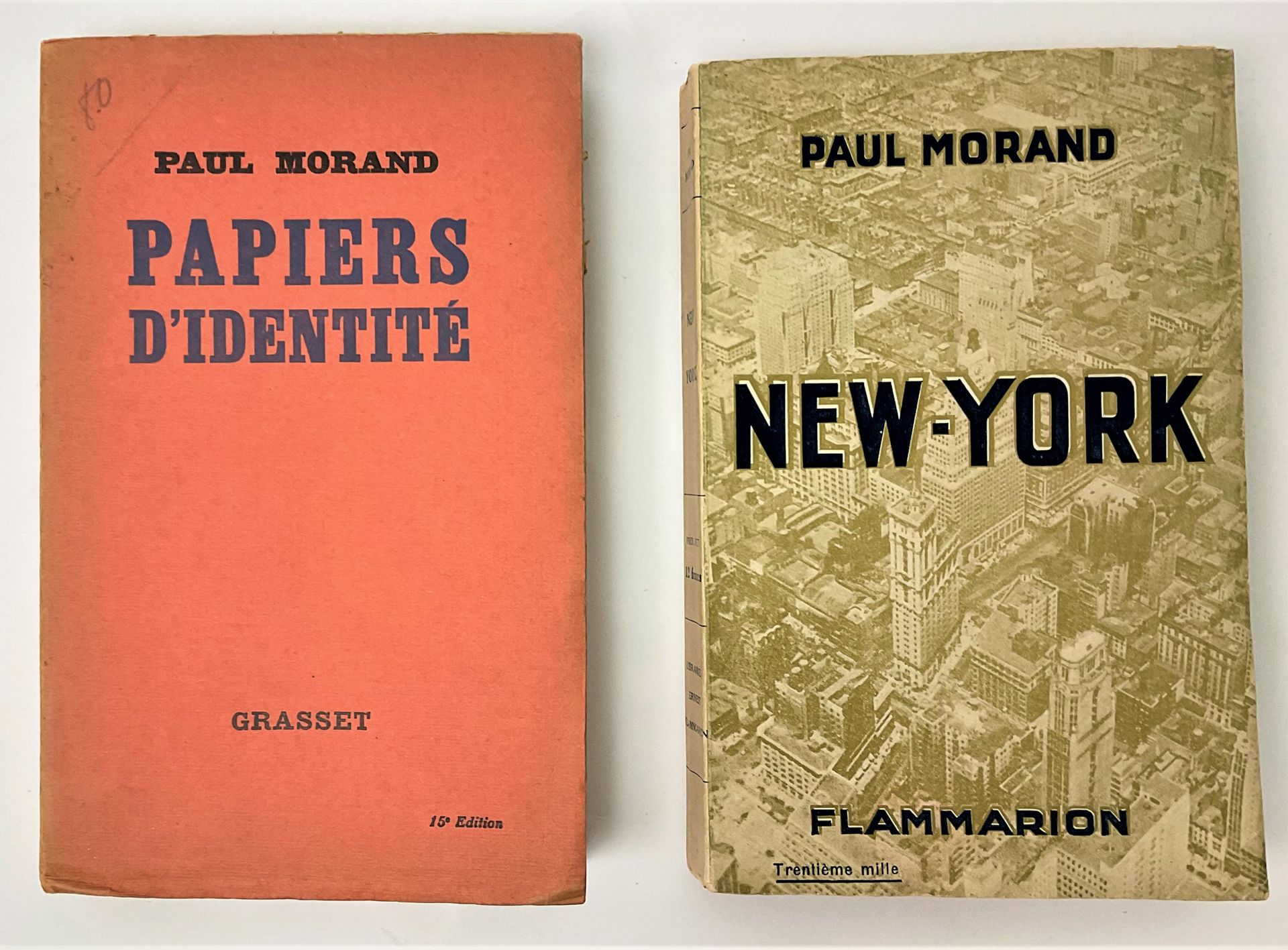 Null Paul MORAND (1888-1976), diplomate et écrivain de l’Académie française : « &hellip;
