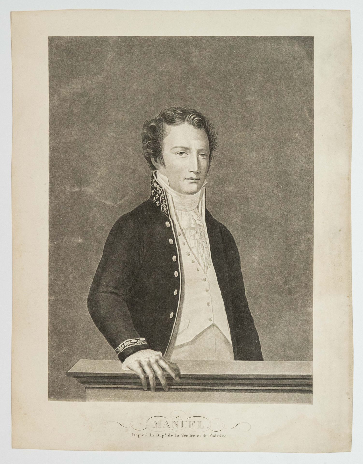 Null Jacques-antoine MANUEL 1815年担任下阿尔卑斯省议员，1818年担任旺代和菲尼斯泰尔省议员（Barcelonnette 177&hellip;