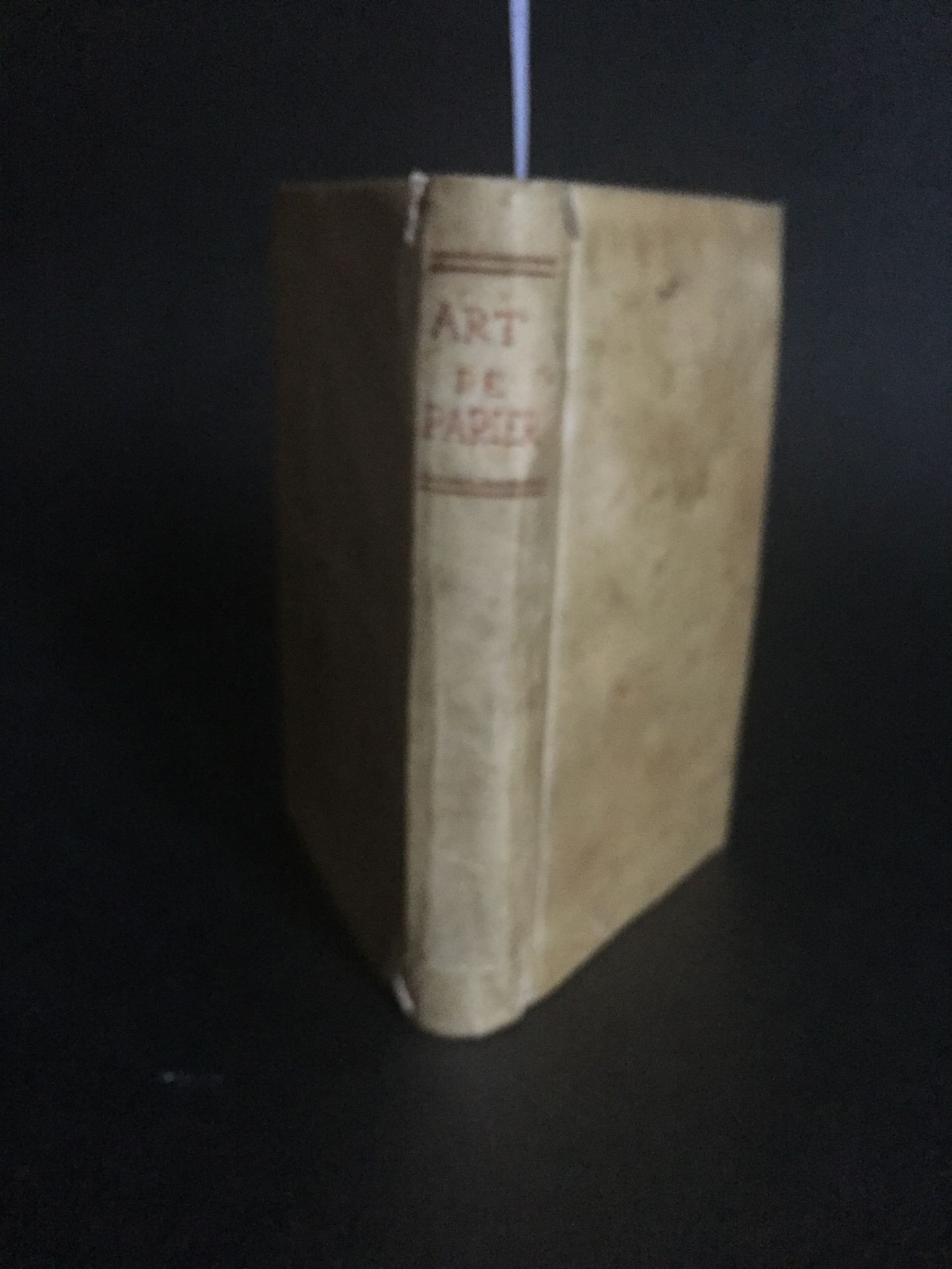 Null LAMY (Bernard) : De l’Art de parler. Paris, Pralard, 1675. In-12 vélin d’ép&hellip;