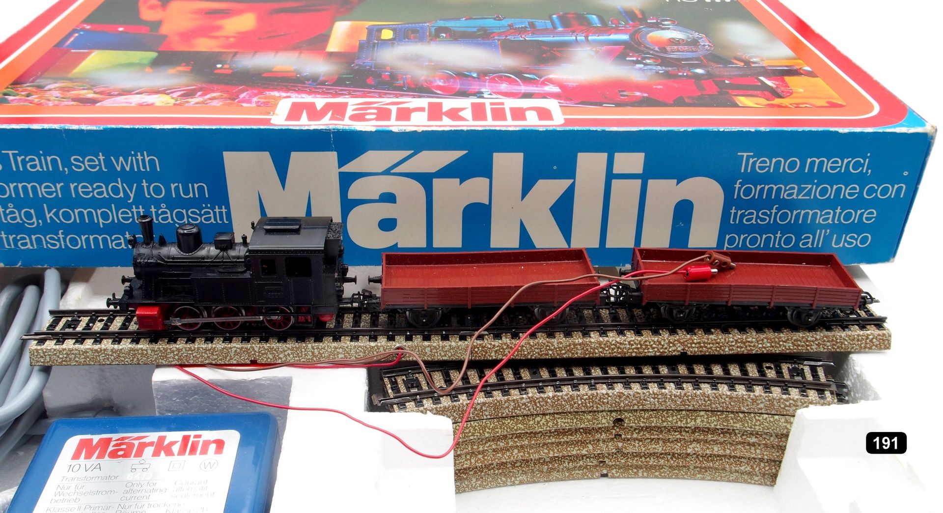 Null MÄRKLIN ALLEMAGNE (1)

- # 0975 TRAIN DE MARCHANDISES AVEC TRANSFORMATEUR (&hellip;