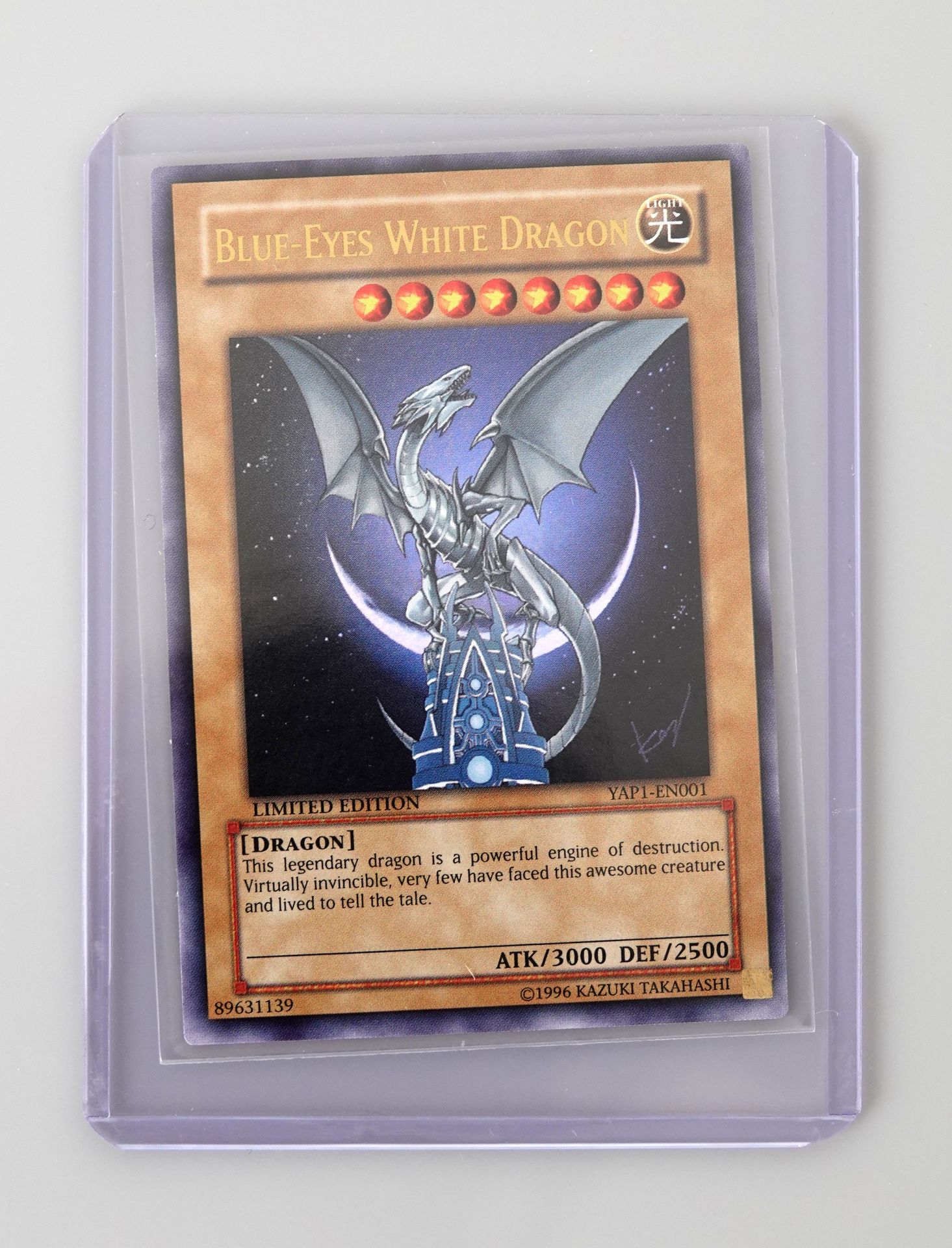 BLUE EYES WHITE DRAGON 1 ed Carte Yu-Gi-Oh YAP1 EN001 …