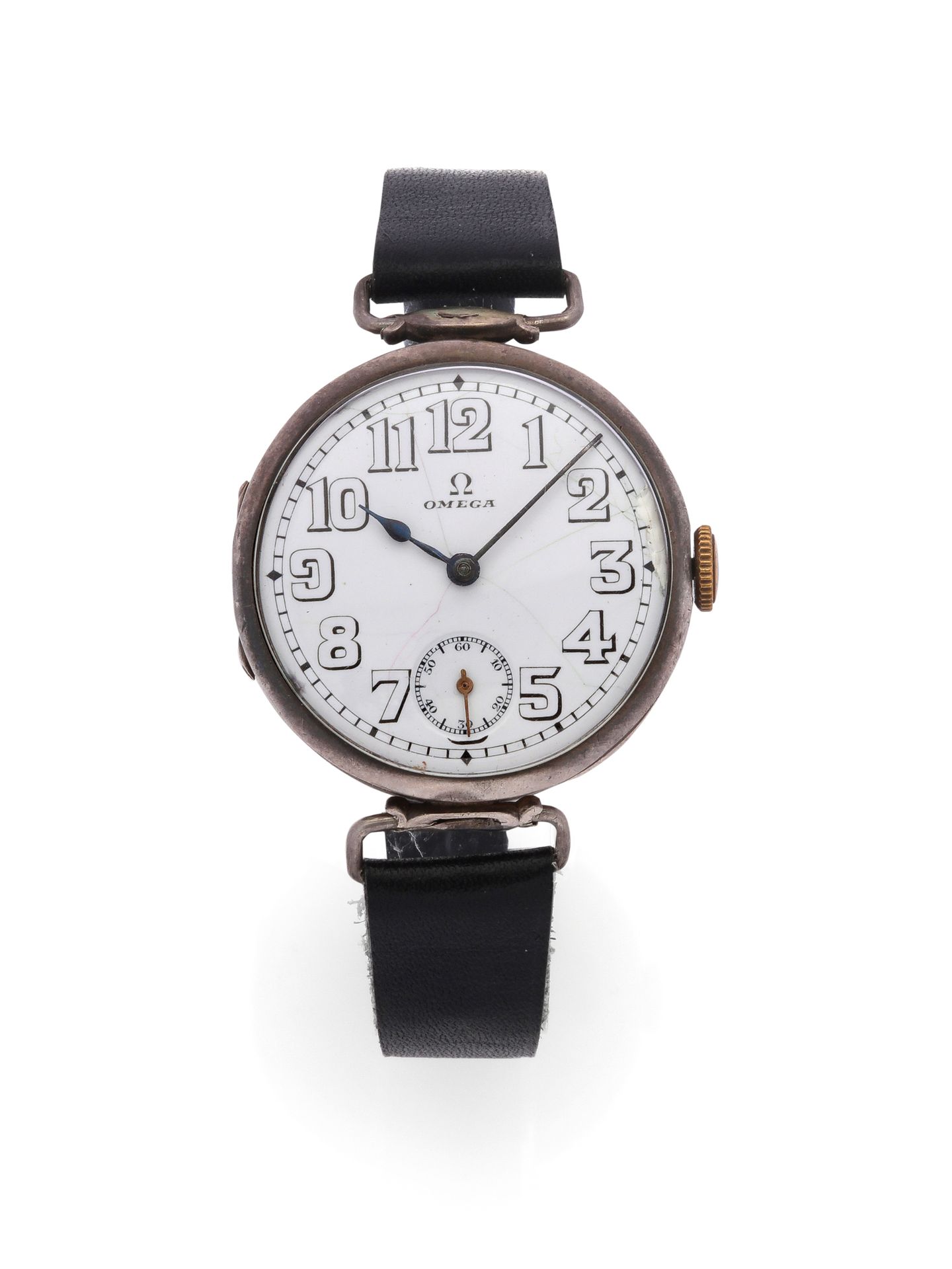 OMEGA Poilu-Uhr aus Silber 900 Tausendstel mit mechanischem Uhrwerk.
- Silbernes&hellip;