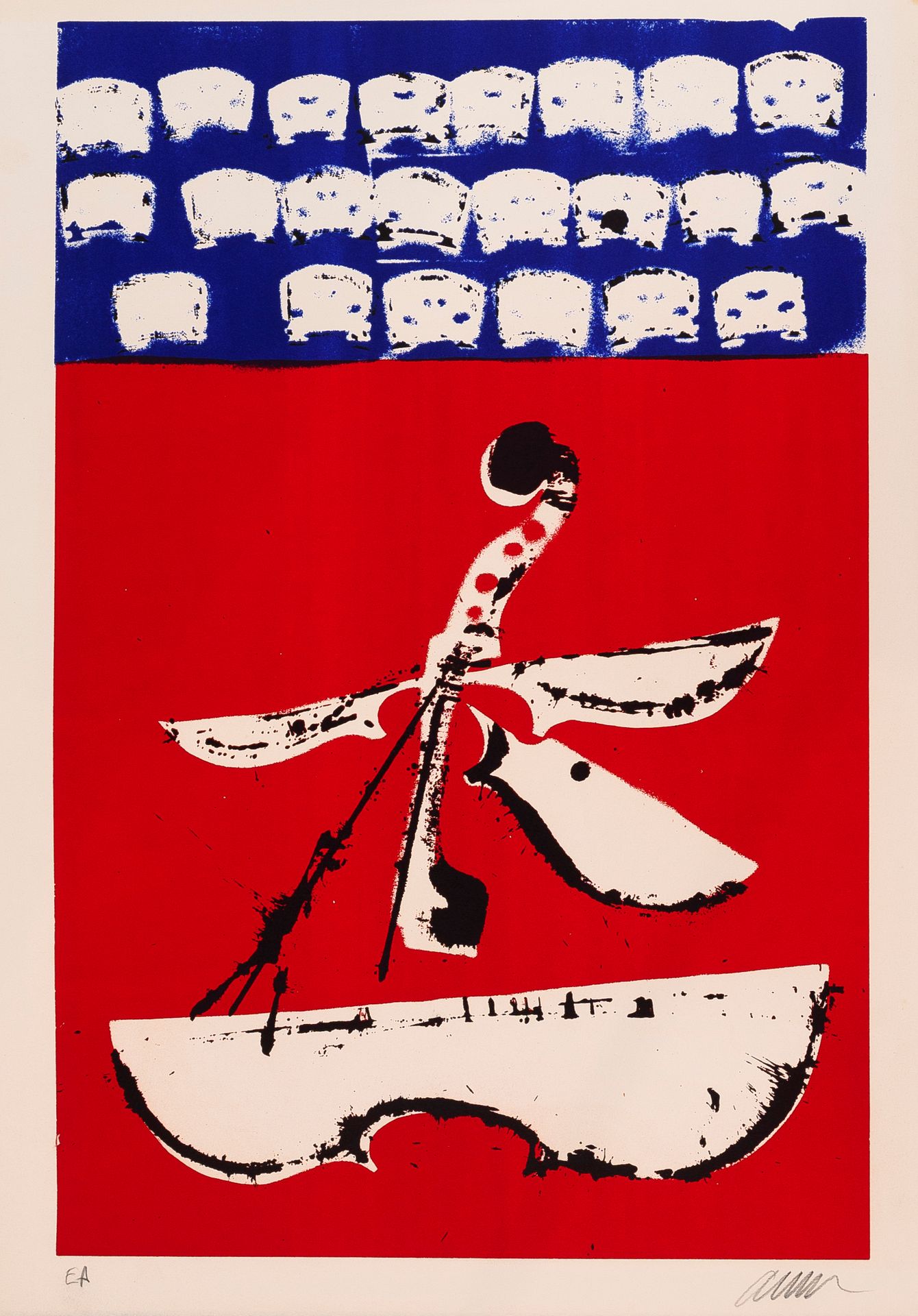 Null ARMAN (1928-2005)

Fluctuat nec mergitur, 1973

Lithograph 

Signed and jus&hellip;