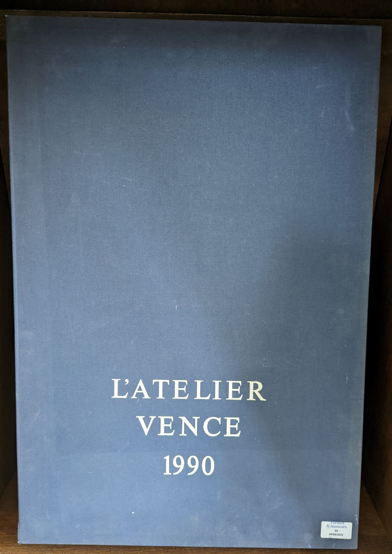 Null ESCUELA DE VENCE

Taller de Vence, 1990

Carpeta de grabados de veintitrés &hellip;