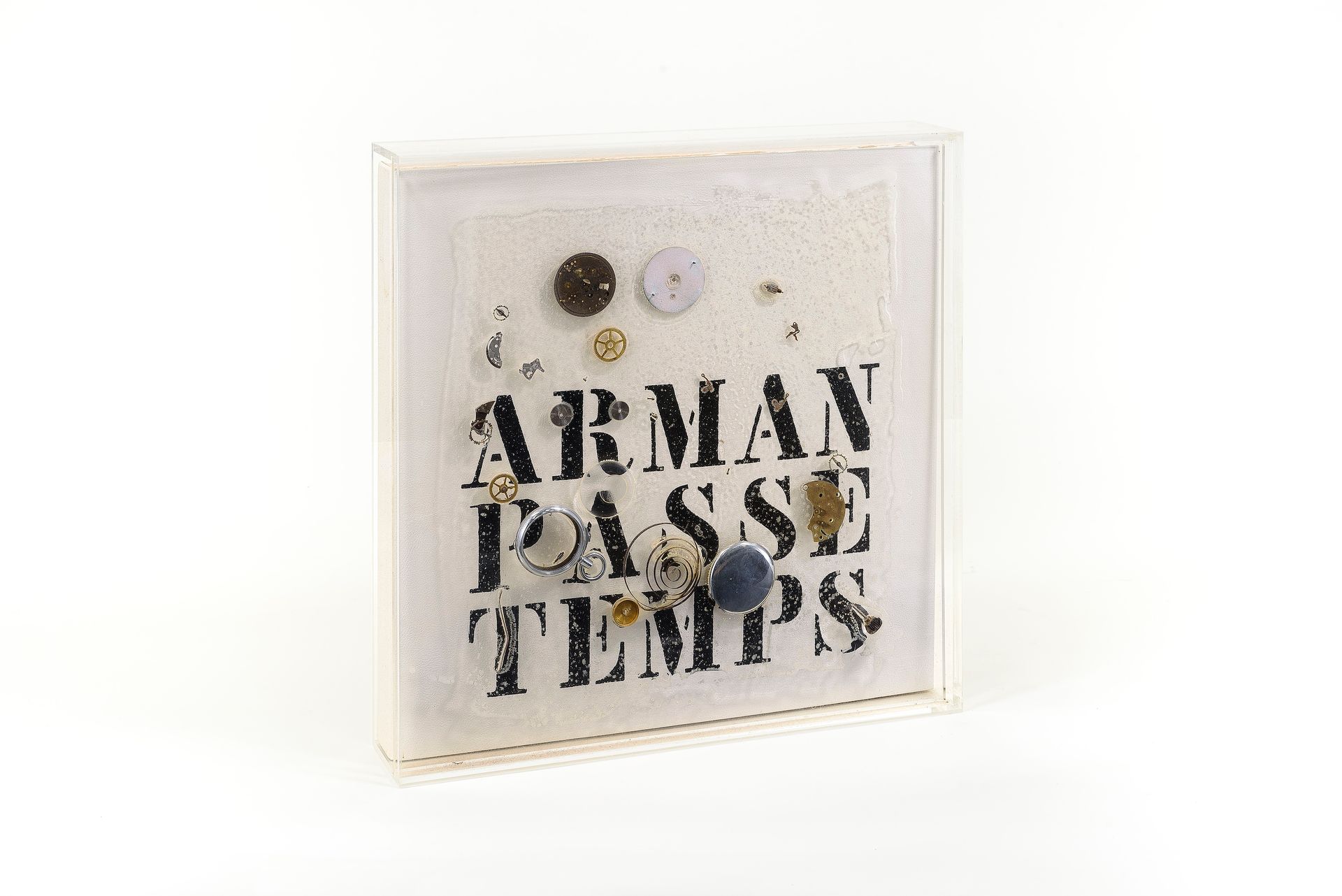 Null 阿尔曼(1928-2005)

路径》，1971年

丝网印刷的作品，带有阿尔曼在艺术家文本上的原画复制品和一个包含在有机玻璃盒中的 "Colère &hellip;