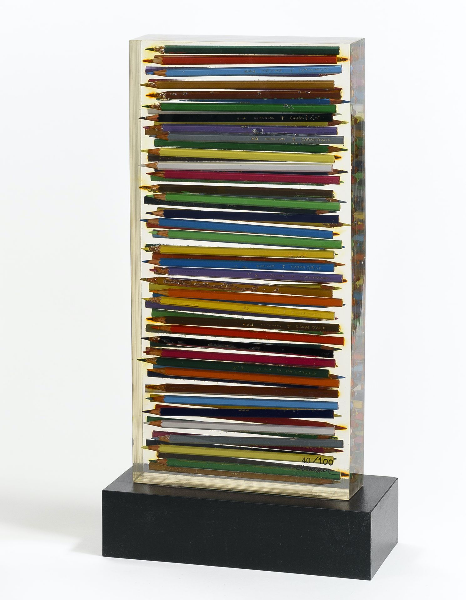Null ARMAN (1928-2005)

Caran d'art, 1995

Inclusion of Caran d'Ache pencils in &hellip;