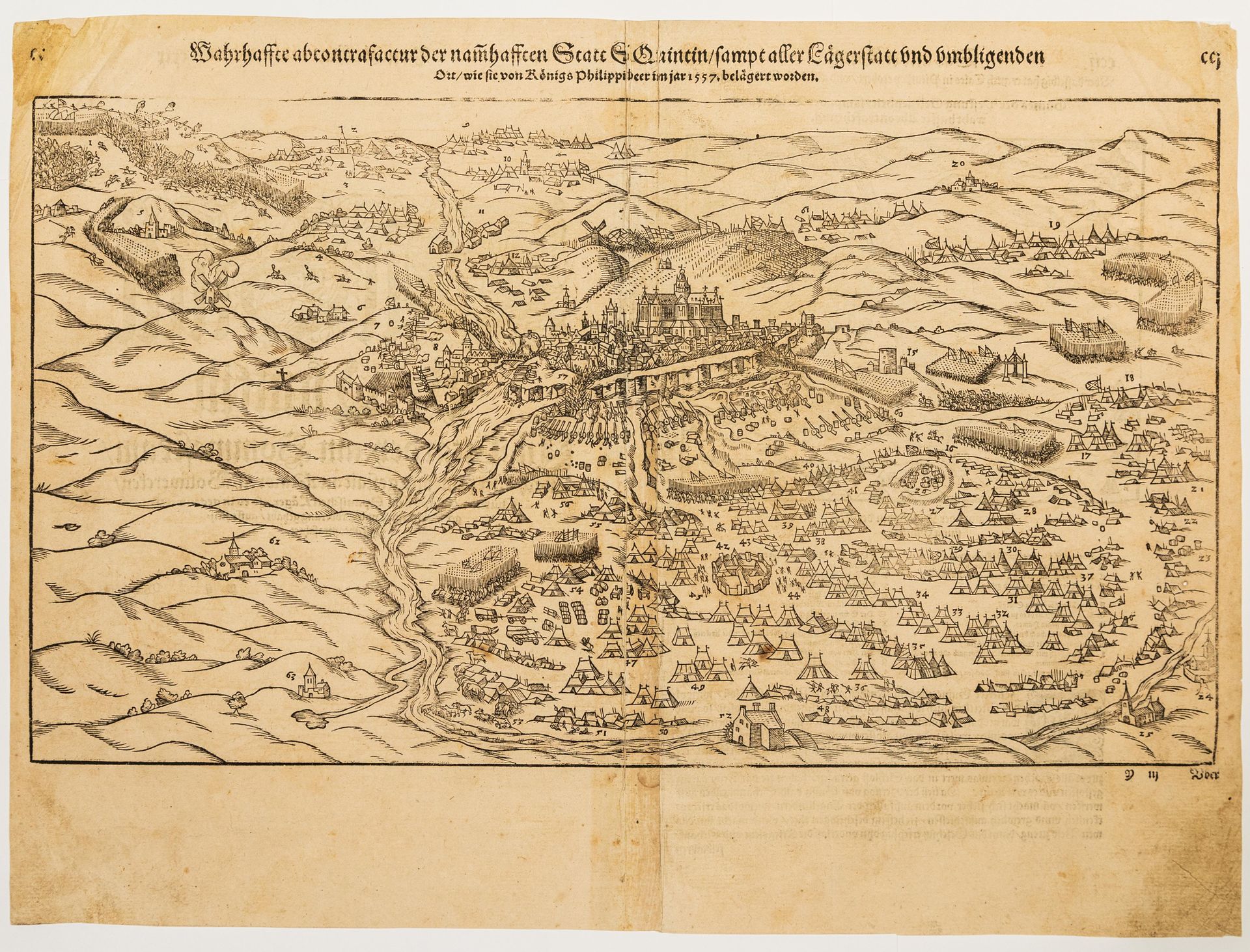 Null 34 - AISNE. BATALLA DE SAN QUINTÍN en 1557. Victoria española sobre Francia&hellip;