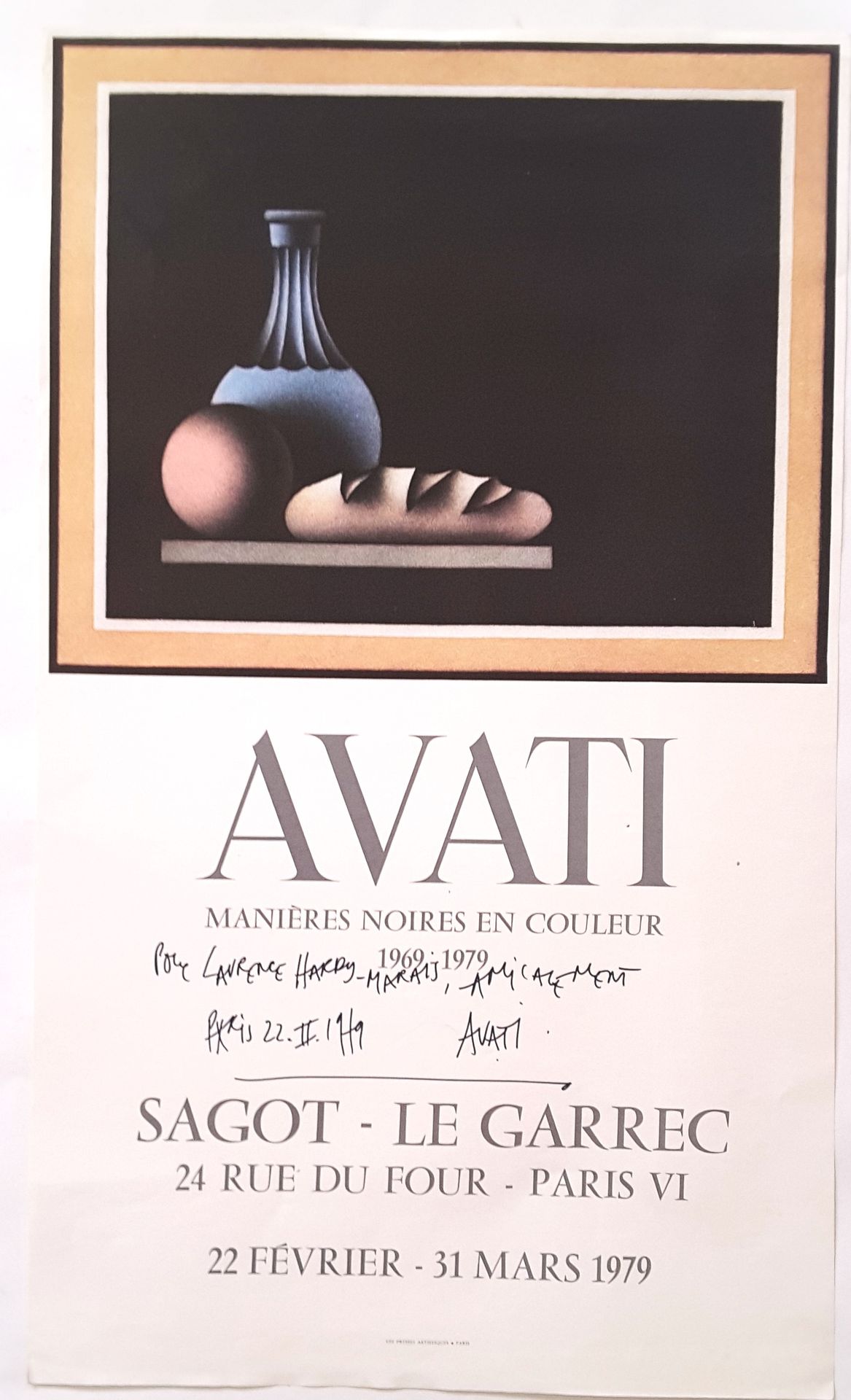 Null BEAUX-ARTS – Mario AVATI (Monaco 1921-2009, peintre et graveur élève d’Edou&hellip;