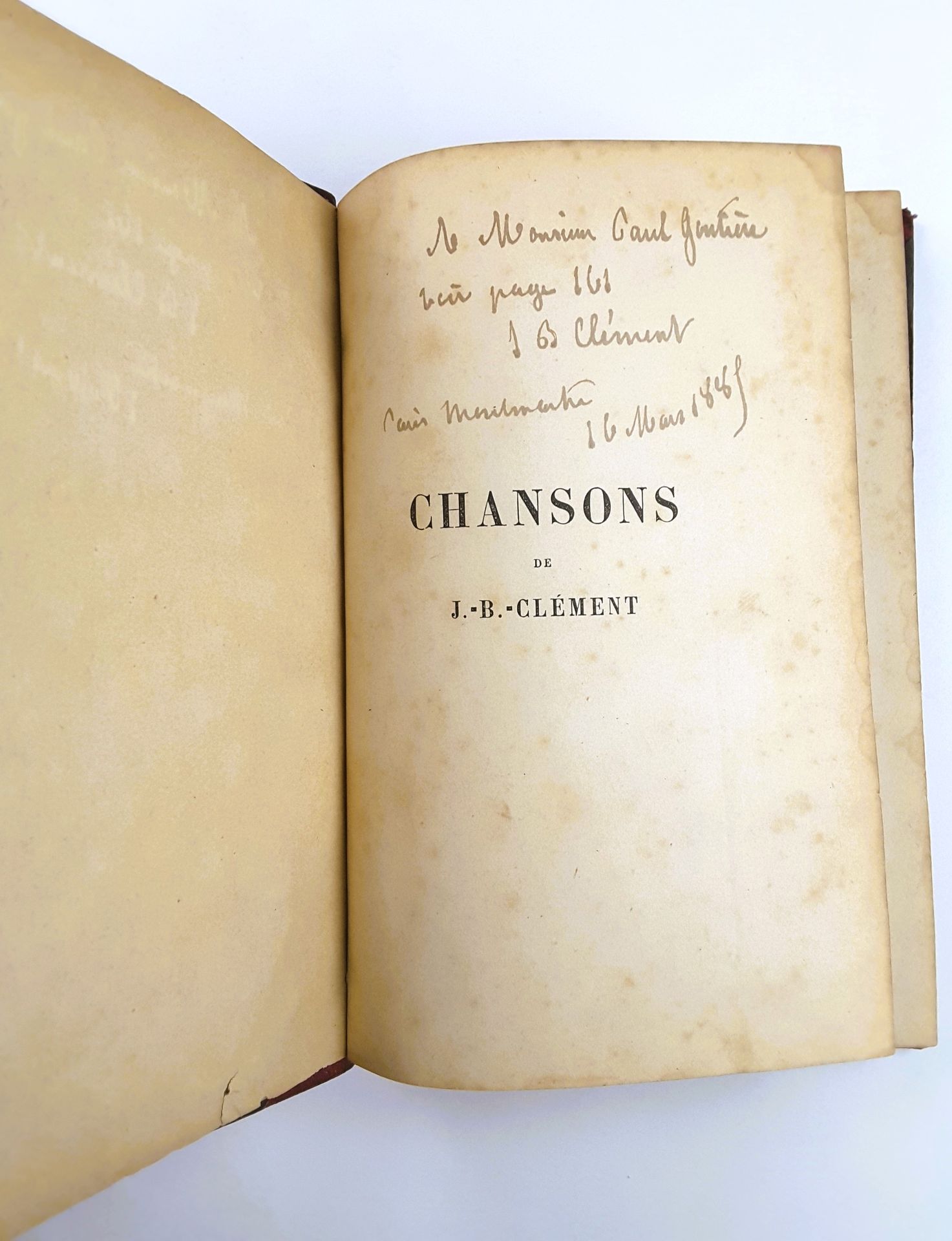 Null CHANSONS - Jean-Baptiste CLEMENT (1836-1903, chansonnier montmartrois et co&hellip;