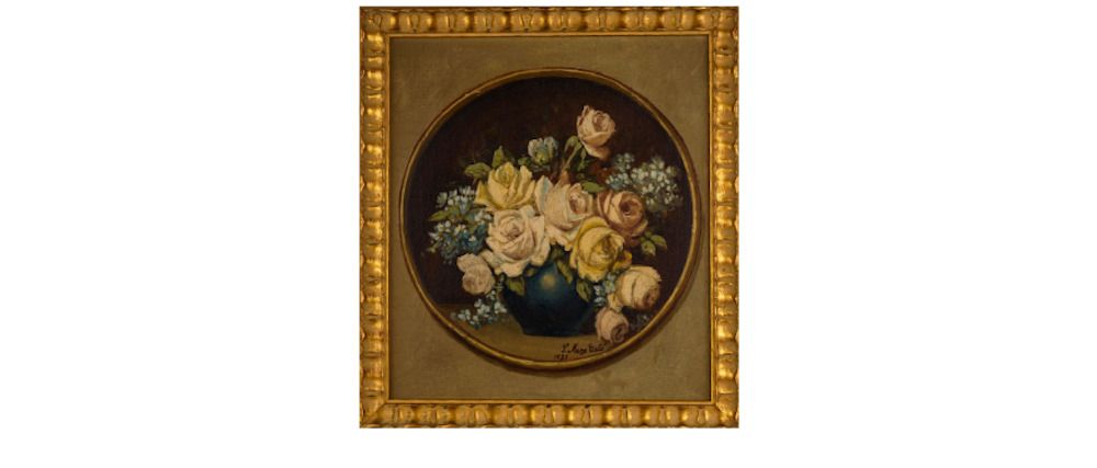 Null S. MIRA CATÓ (XXe s. ) Vase de fleurs, 1937 Huile sur toile Signée en bas v&hellip;