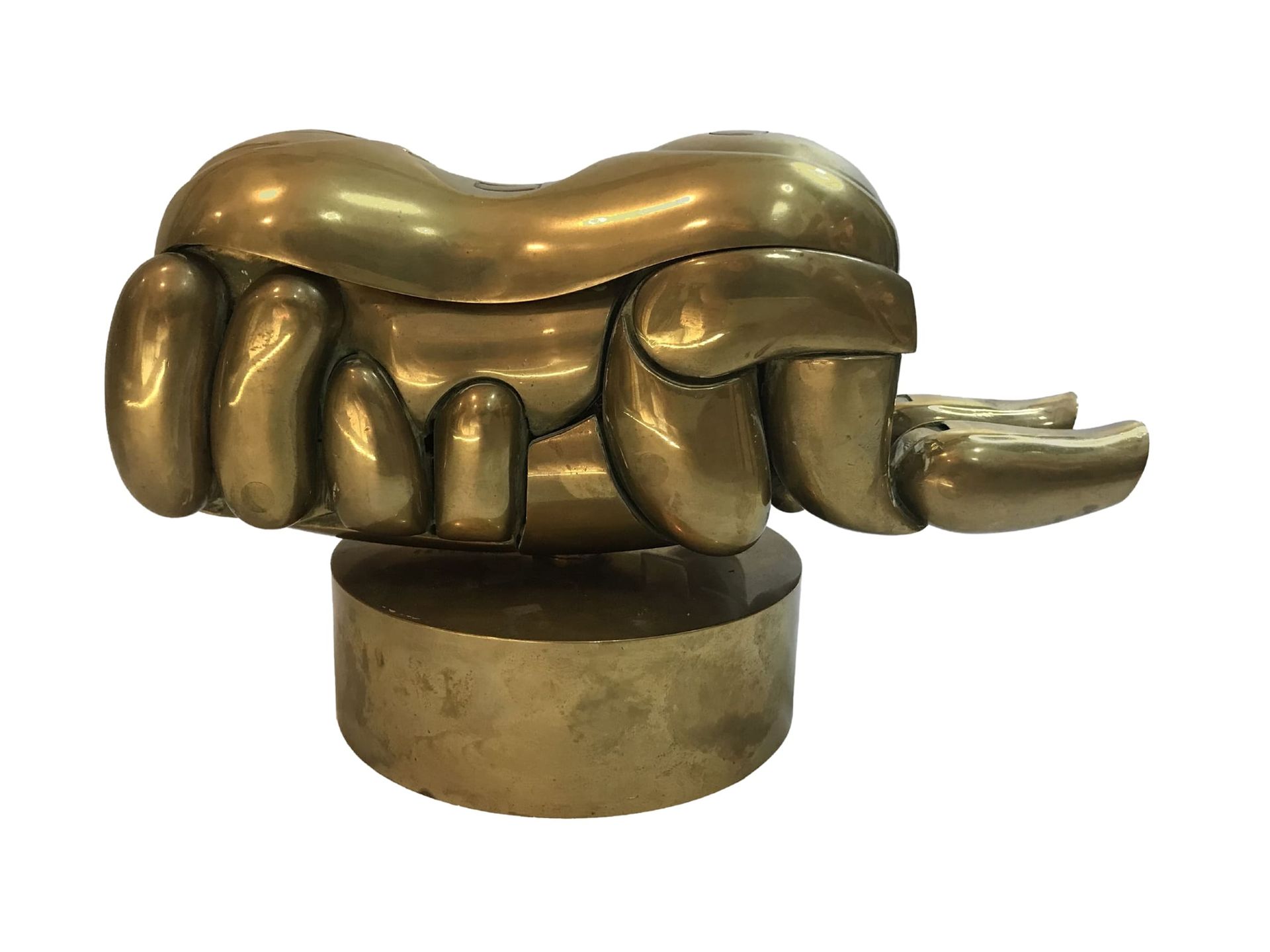 Miguel BERROCAL (Espagne, 1933 - 2006) Romeo e Giulietta, 1967
Brass sculpture c&hellip;